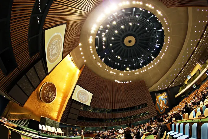Sala de la Asamblea General de las Naciones Unidas